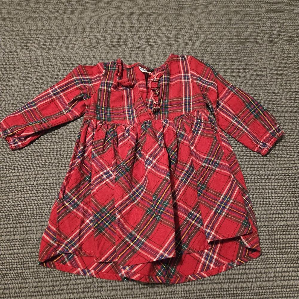 Old Navy girls red dress size 18-24 months